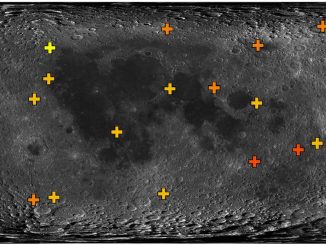 Global random spatial age distribution (0–250 million years) of 34 lunar lobate scarps in this study. Credit: Credit: Earth and Planetary Science Letters (2024). DOI: 10.1016/j.epsl.2024.118636